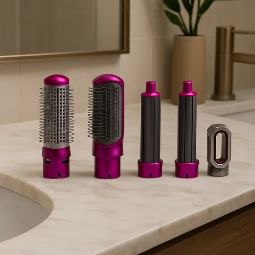 Plancha Silk Cabello multifuncional 5 en 1 - Adiós al frizz, hola al brillo