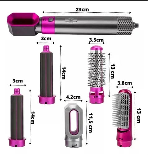 Plancha Silk Cabello multifuncional 5 en 1 - Adiós al frizz, hola al brillo