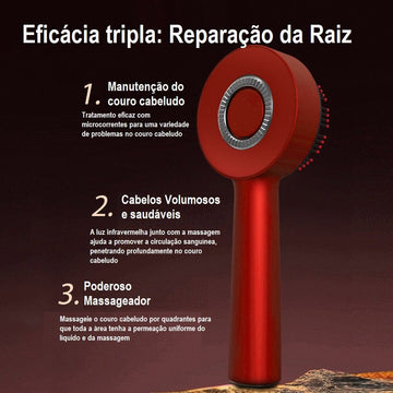 Cepillo masajeador para el cabello