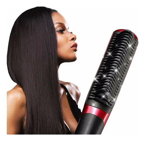 Cepillo Alisador de Cabello — Tecnología anti-frizz con acabado de salón
