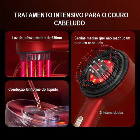 Cepillo masajeador para el cabello